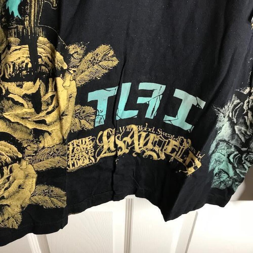 True Love & False Idols Long Sleeve T-Shirt Black Street NEW ~ Size L - Picture 2 of 6